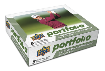 2024 Upper Deck Portfolio Golf Hobby Box