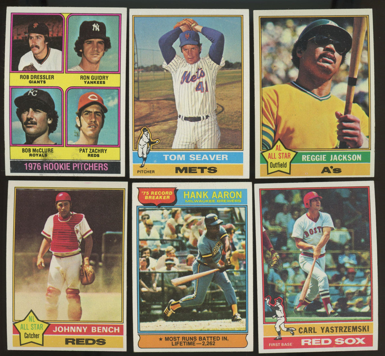 1976 Topps Baseball Complete Set (660) w/ Traded EX-MT Overall