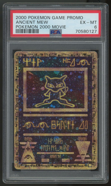 2000 Pokemon Ancient Mew Movie Promo PSA 6