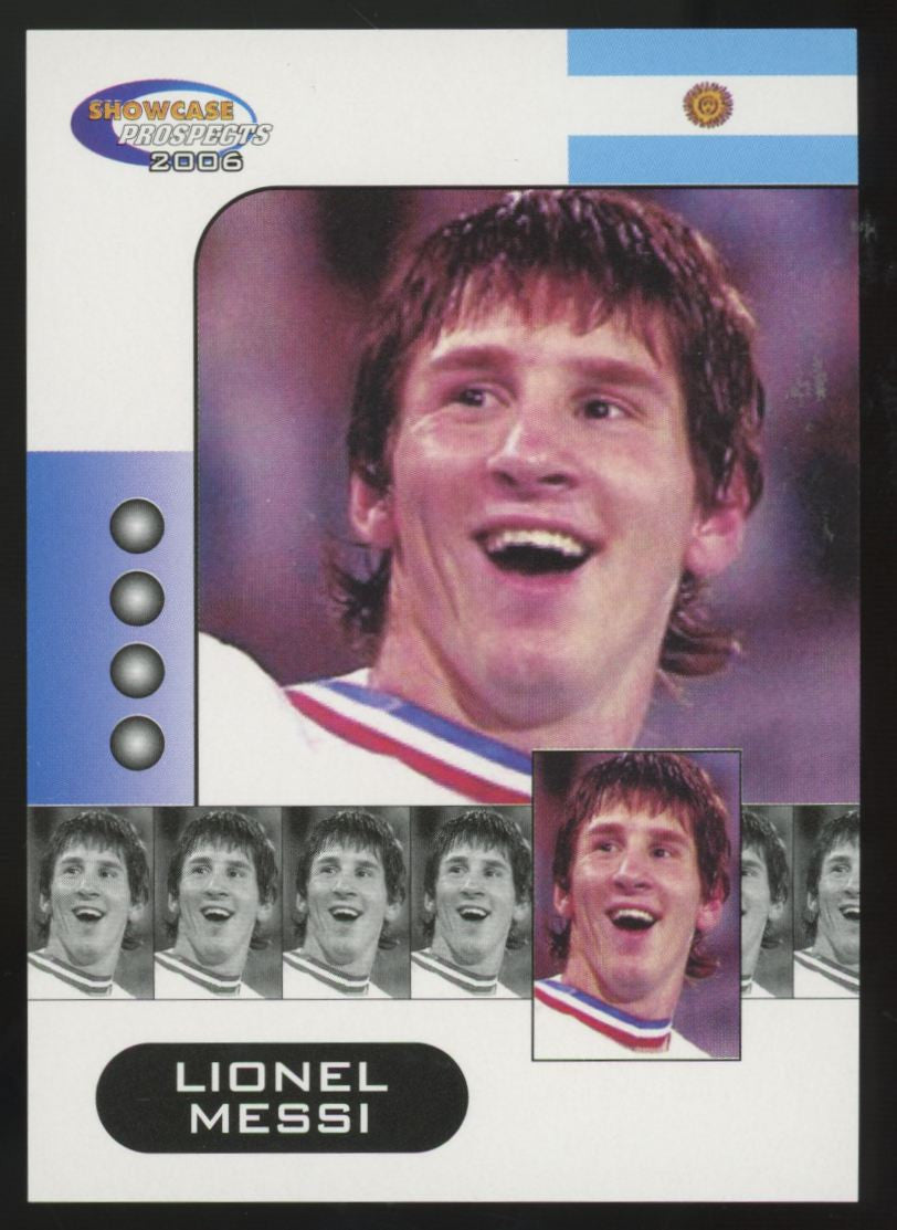 2006 Showcase Prospects Lionel Messi RC NM-MT "C"