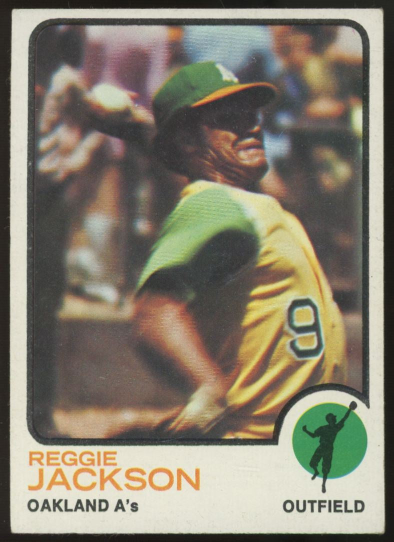 1973 Topps Reggie Jackson #255 EX "A"