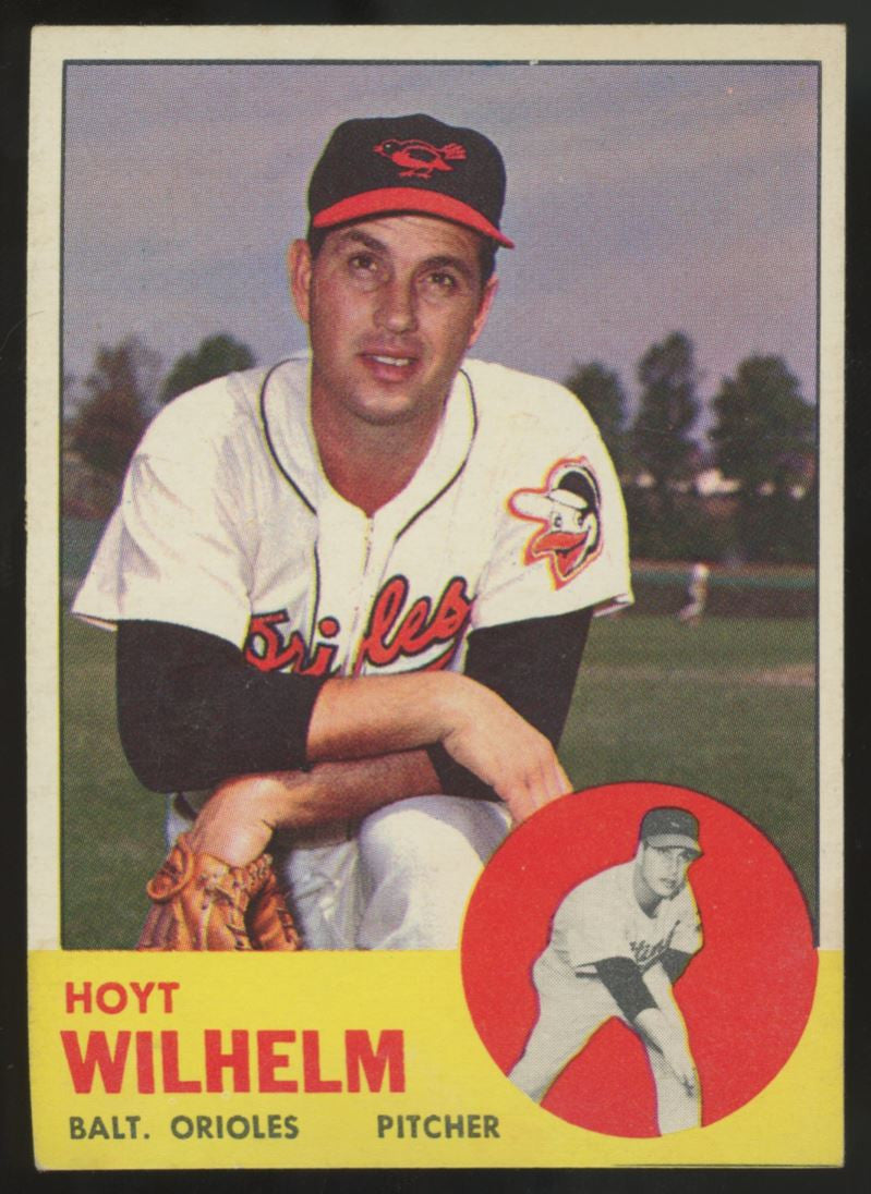 1963 Topps Hoyt Wilhelm #108 EX+