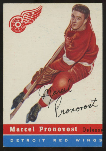 1954-55 Topps Marcel Pronovost #27 VG/EX