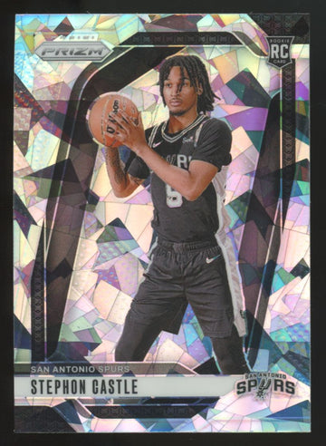 2024-25 Panini Prizm Stephon Castle RC Ice #234