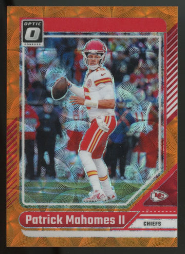 2024 Donruss Optic Patrick Mahomes II Orange Scope /79 #94