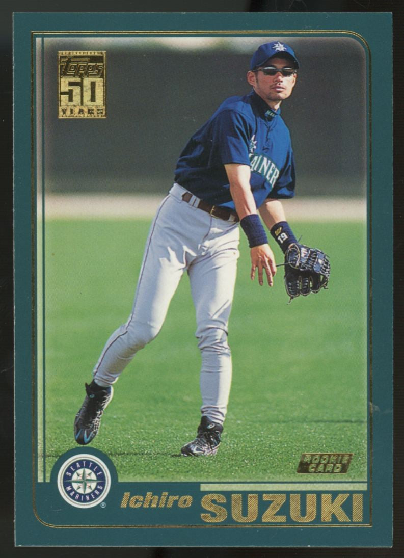 2001 Topps Ichiro Suzuki RC #726 NM-MT "D"
