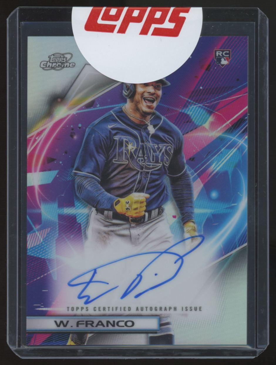 2022 Topps Cosmic Chrome Wander Franco RC Variation Auto #CCA-WF