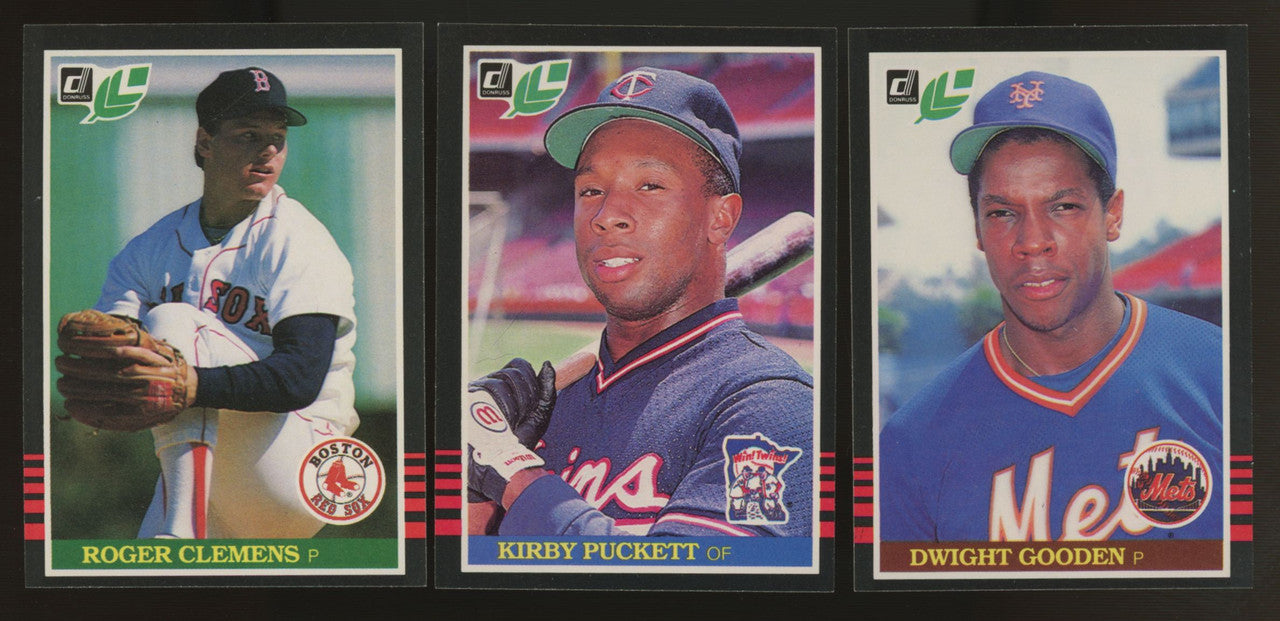 1985 Donruss Leaf Baseball Complete Set (264) w/ Puzzle NM-MT "B"