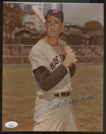Ted Williams Signed Autographed 8x10 Photo JSA *601