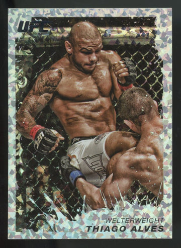 2011 Topps UFC Moment Of Truth Thiago Alves Diamond 1/1 #148