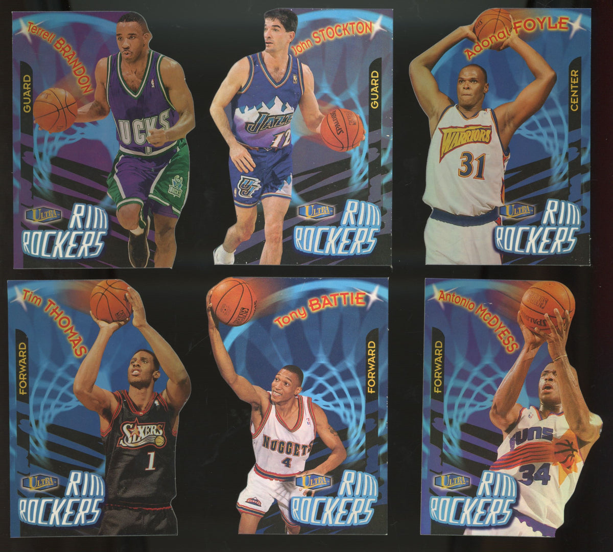1997-98 Fleer Ultra Rim Rockers Complete Set (12/12)