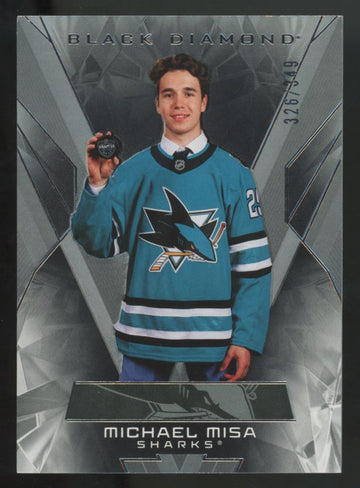 2025-26 Upper Deck Black Diamond Michael Misa RC /349 #BDB-MI