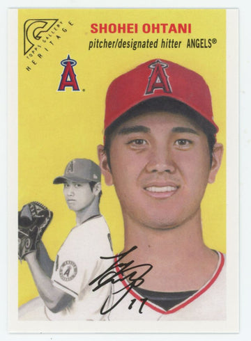 2020 Topps Gallery Shohei Ohtani Heritage #HT-2