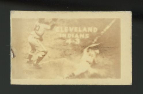 1948 Topps Magic Cleveland Indians Baseball Hall Of Fame #4 G/VG