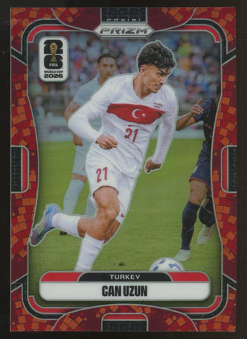 2026 Prizm FIFA World Cup Can Uzun Maple Leaf /86 #490