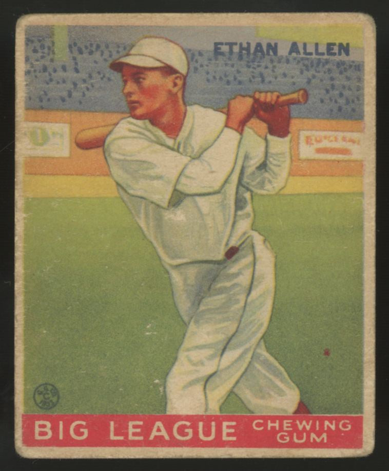1933 Goudey Ethan Allen #46 Good