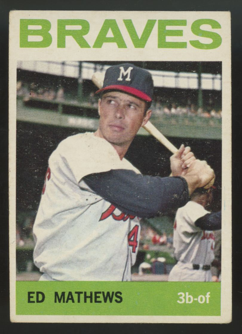 1964 Topps Ed Mathews #35 VG-VG/EX