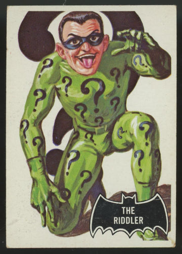 1966 Topps Batman The Riddler #36 G/VG