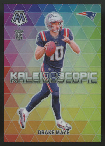 2024 Panini Mosaic Drake Maye RC Kaleidoscopic Prizm SSP #20