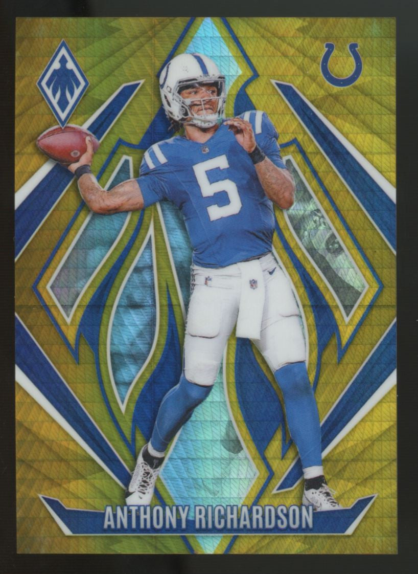 2024 Panini Phoenix Anthony Richardson Gold Hyper /10 #9