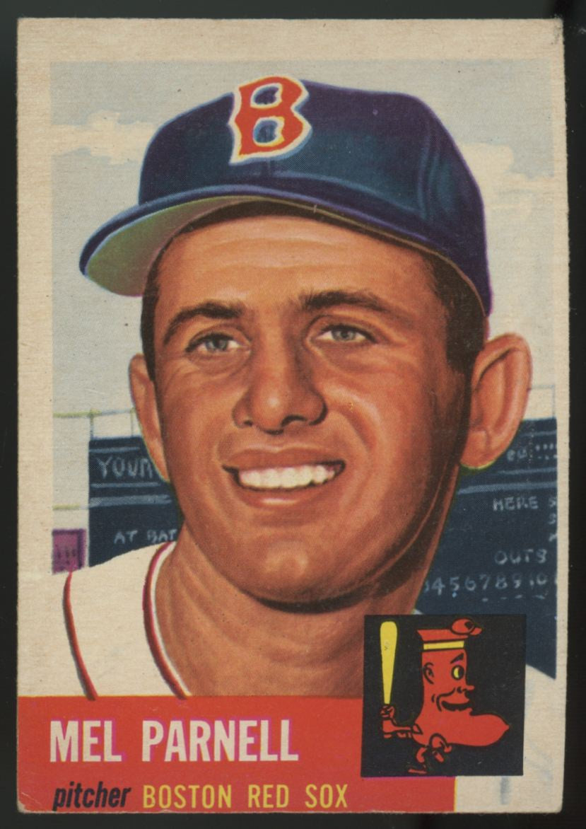 1953 Topps Mel Parnell #19 VG