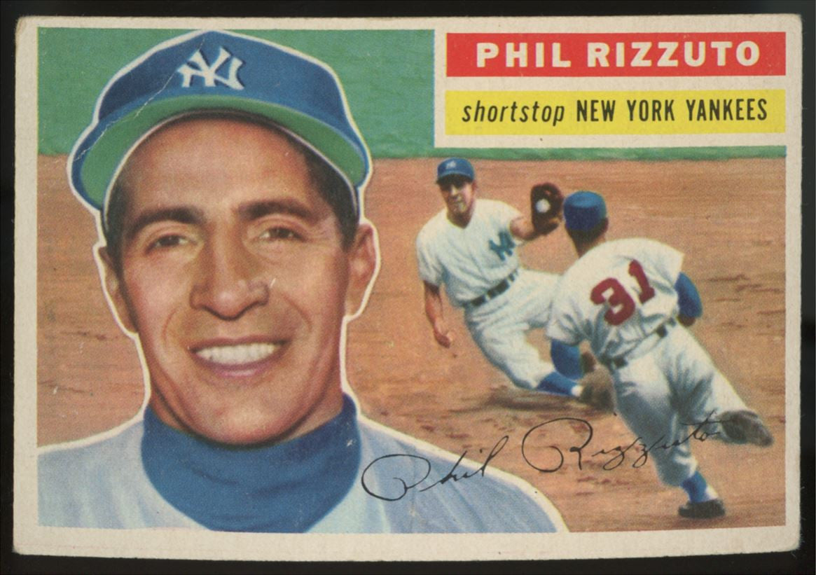 1956 Topps Phil Rizzuto #113 VG (Crease)