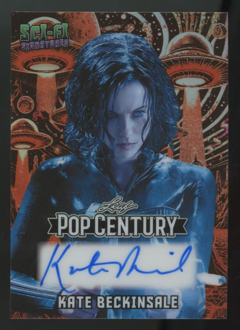 2025 Leaf Pop Century Kate Beckinsale Sci-Fi Auto 1/1 #SF-KB2