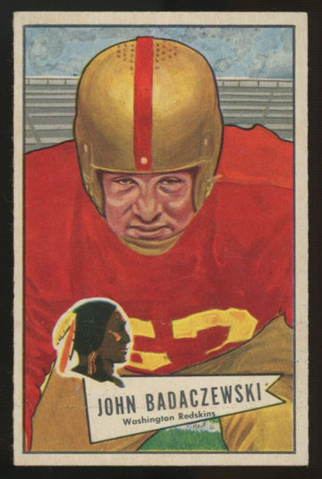 1952 Bowman John Badaczewski #112 EX-MT