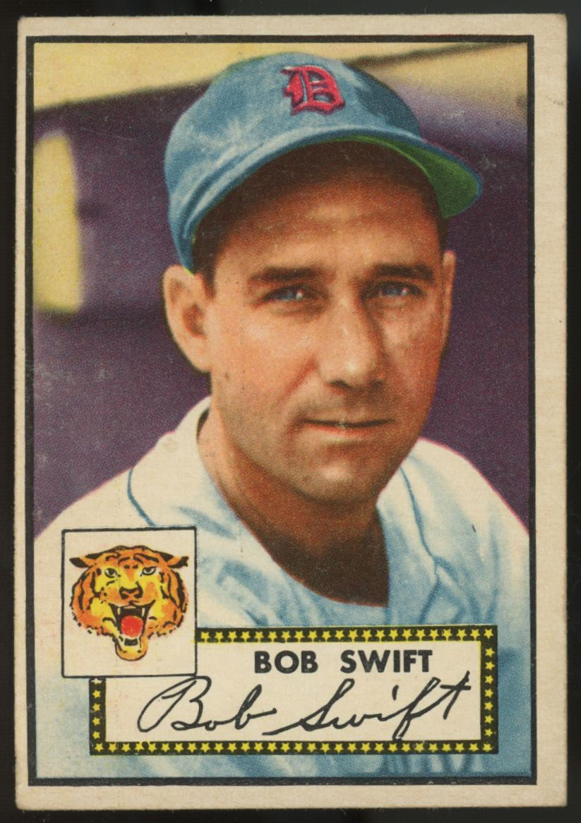 1952 Topps Bob Swift #181 VG