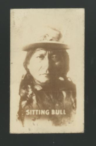 1948 Topps Magic Sitting Bull Figures Of The Wild West #3 VG/EX