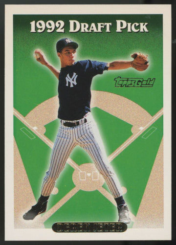 1993 Topps Gold Derek Jeter RC 1992 Draft Pick #98