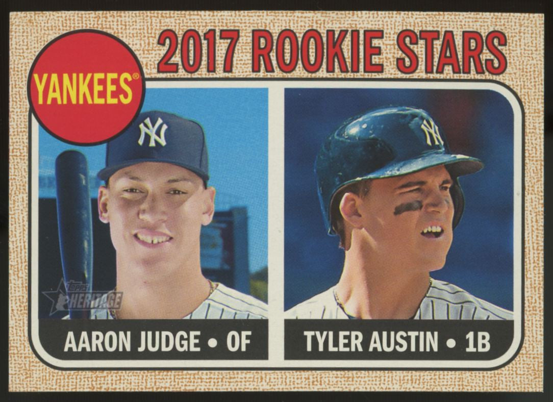 2017 Topps Heritage Baseball Complete Set w/ SPs & High (725) + 4 Insert Sets
