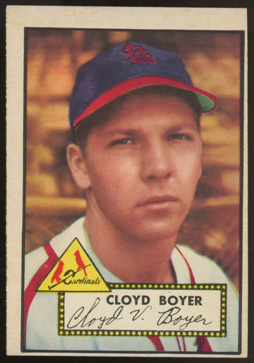 1952 Topps Cloyd Boyer #280 NM