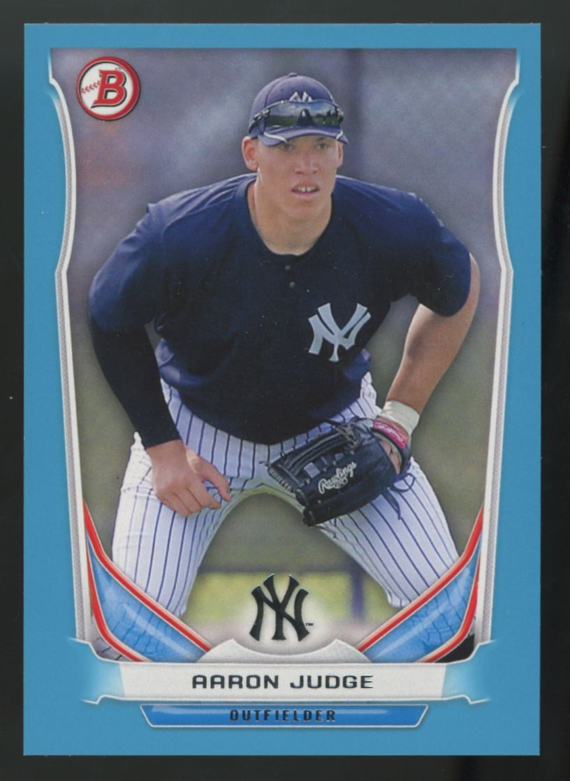 2014 Bowman Draft Aaron Judge Top Prospect Blue /399 #TP-39
