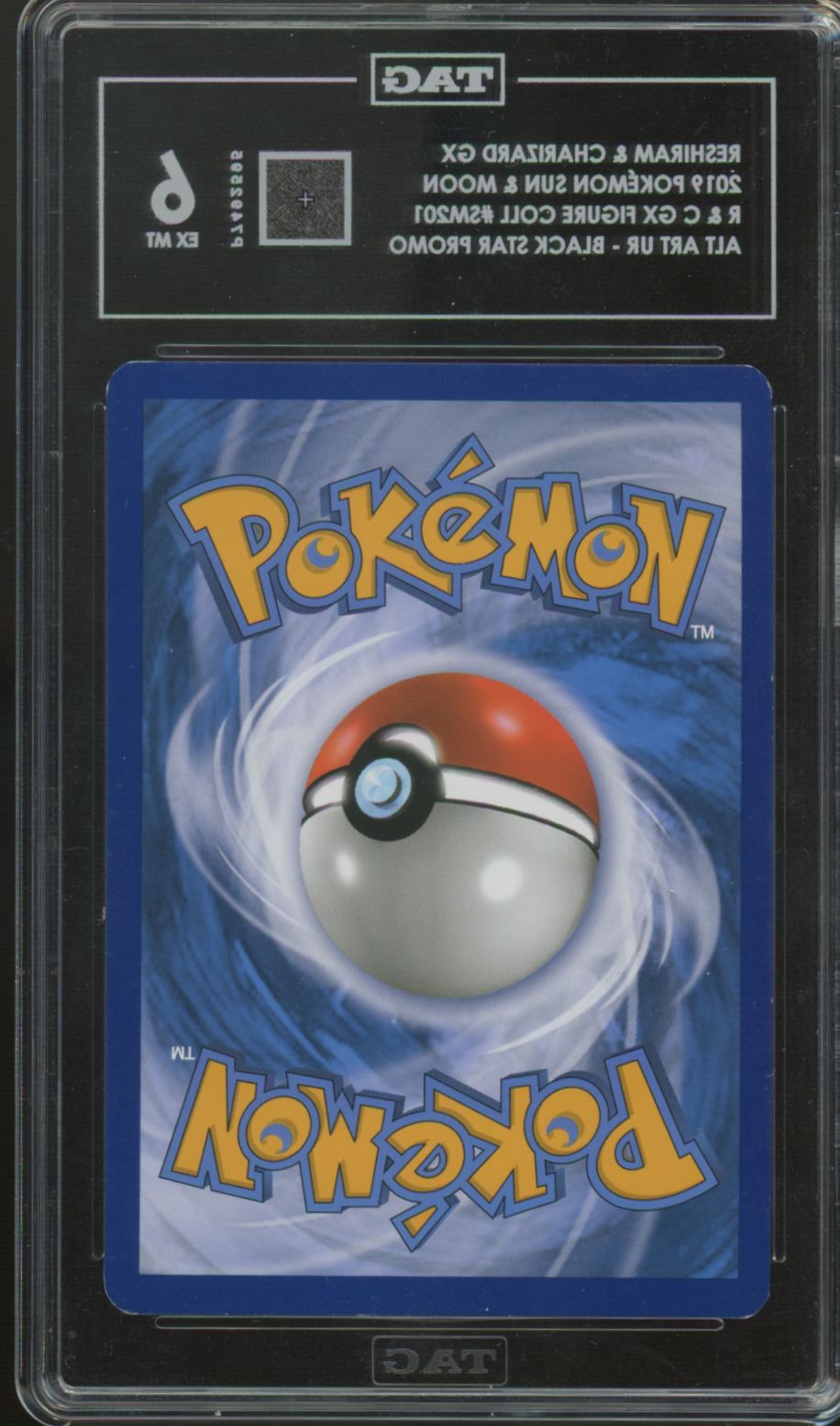 2019 Pokemon Reshiram & Charizard GX Figure Collection Promo #SM210 TAG 6