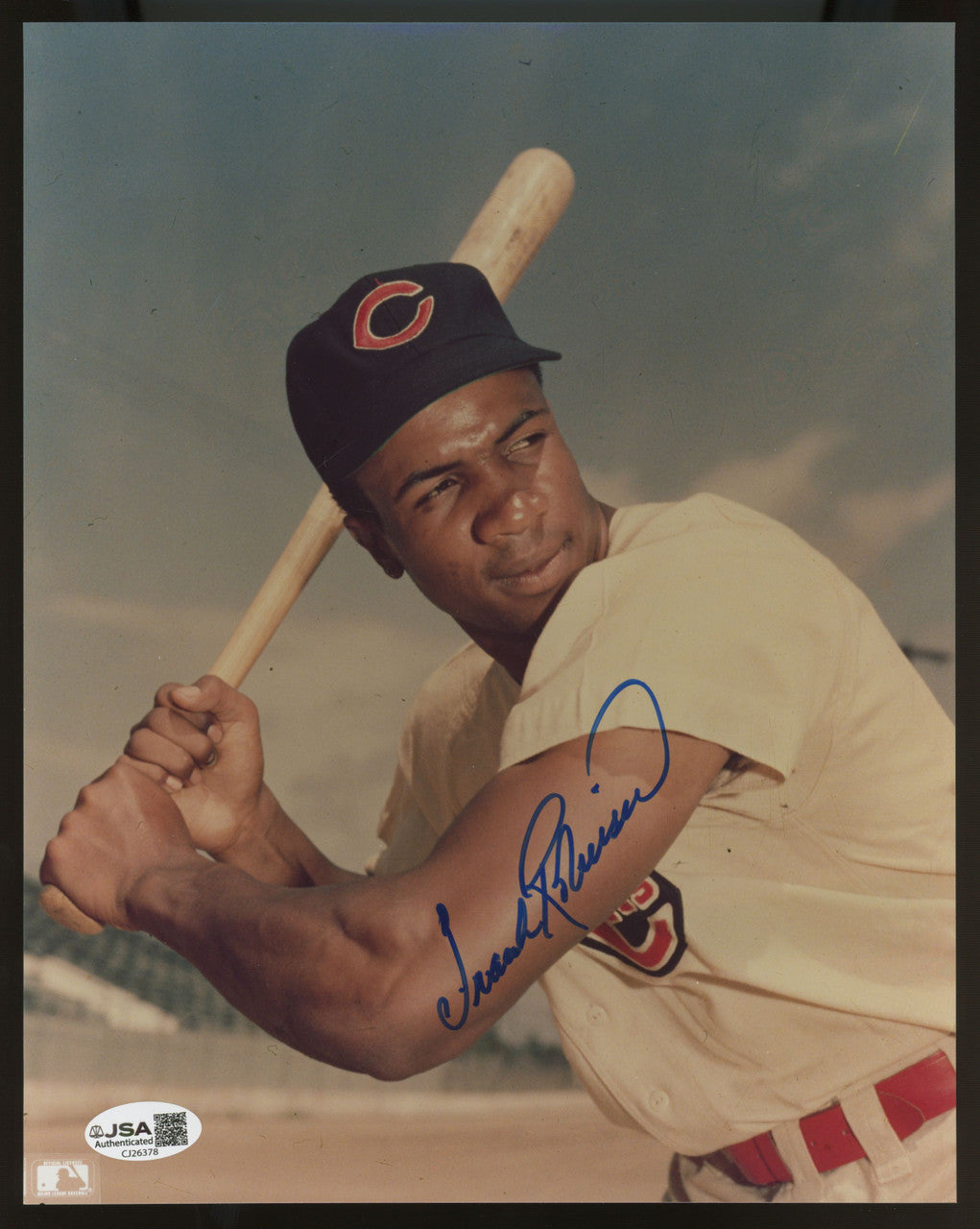 Frank Robinson Signed Autographed 8x10 Photo JSA *378
