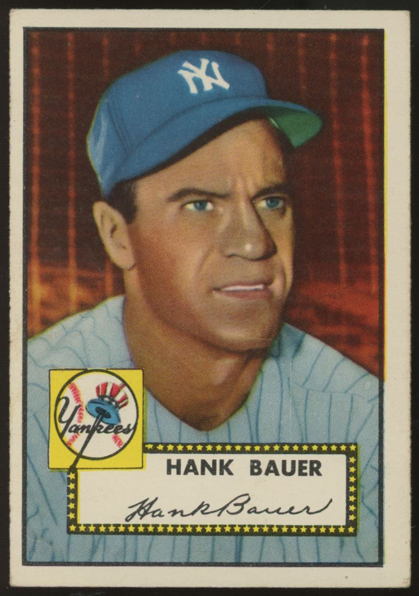 1952 Topps Hank Bauer #215 VG/EX