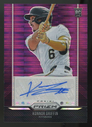 2026 Panini Prizm Konnor Griffin RC Purple Pulsar Auto /35 #TBS-KG
