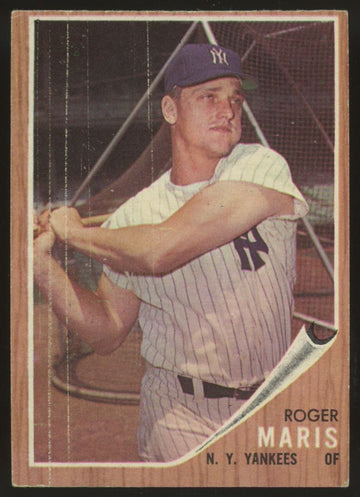 1962 Topps Roger Maris #1 VG (Crease)