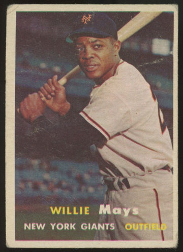 1957 Topps Willie Mays #10 F/G