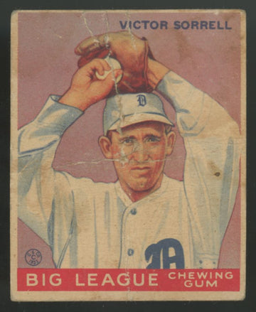 1933 Goudey Victor Sorrell #15 Poor (MK)