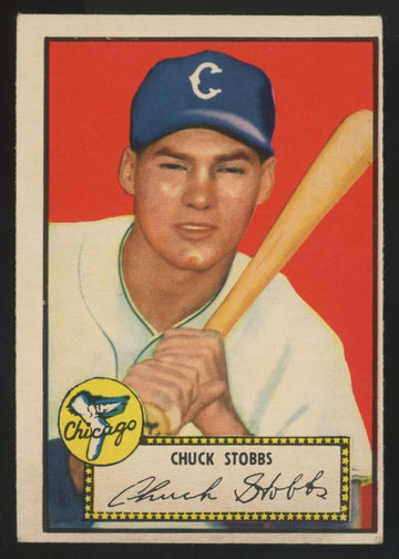 1952 Topps Chuck Stobbs RC #62 VG