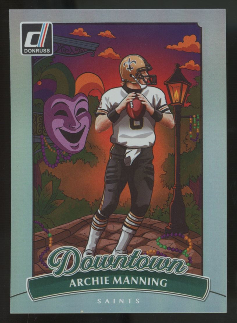 2025 Panini Donruss Archie Manning Downtown SSP #5