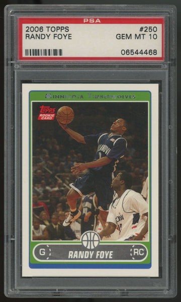 2006/07 Topps Randy Foye RC #250 PSA 10