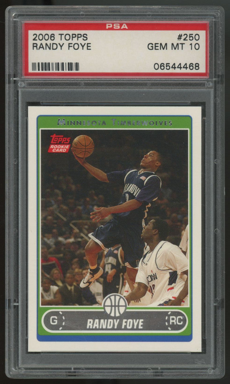 2006/07 Topps Randy Foye RC #250 PSA 10