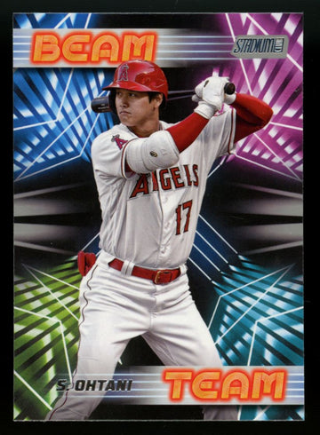 2023 Topps Stadium Club Shohei Ohtani Beam Team #BT-3