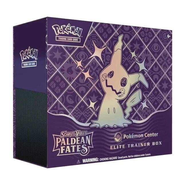 Pokemon: Paldean Fates Pokemon Center Exclusive Elite Trainer Box