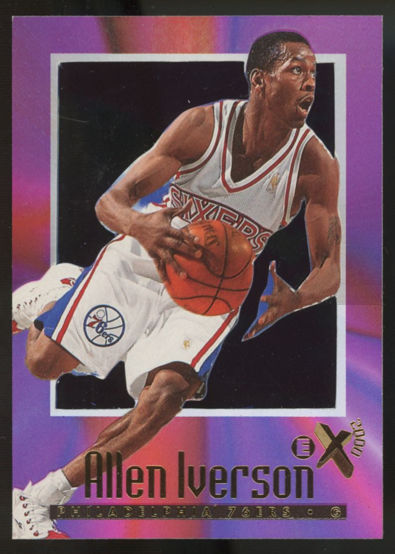 1996-97 Skybox E-X2000 Allen Iverson RC #53 "A"