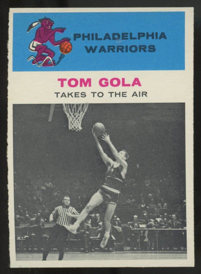 1961-62 Fleer Tom Gola #51 NM