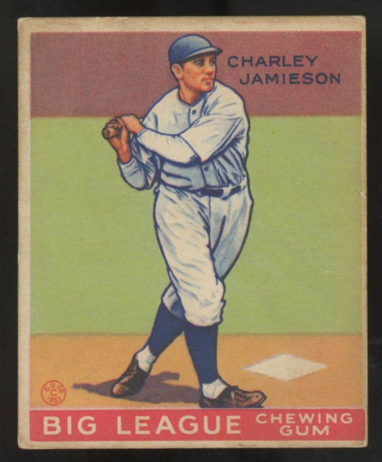 1933 Goudey Charley Jamieson #171 VG